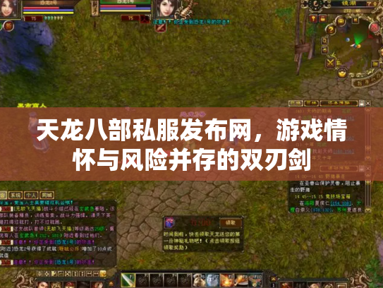 天龙八部私服发布网，游戏情怀与风险并存的双刃剑