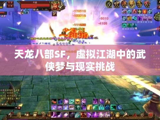 天龙八部SF，虚拟江湖中的武侠梦与现实挑战