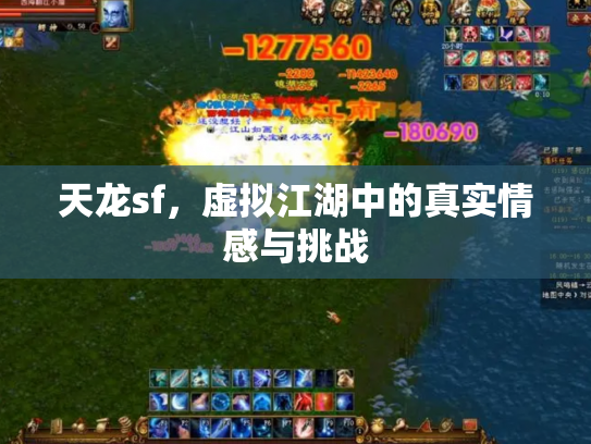 天龙sf，虚拟江湖中的真实情感与挑战