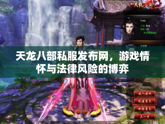 天龙八部私服发布网，游戏情怀与法律风险的博弈