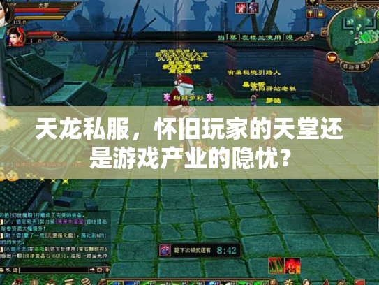 天龙私服，怀旧玩家的天堂还是游戏产业的隐忧？