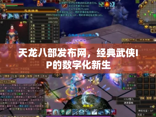 天龙八部发布网，经典武侠IP的数字化新生