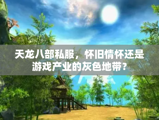天龙八部私服，怀旧情怀还是游戏产业的灰色地带？