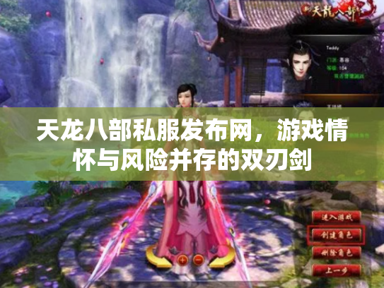 天龙八部私服发布网，游戏情怀与风险并存的双刃剑