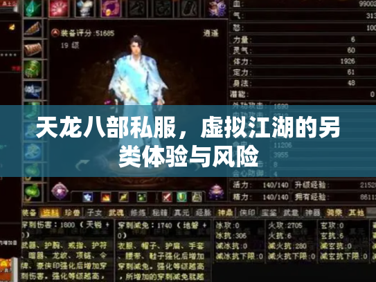 天龙八部私服，虚拟江湖的另类体验与风险