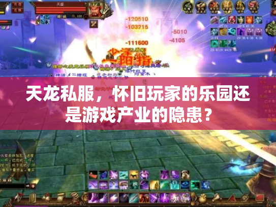 天龙私服，怀旧玩家的乐园还是游戏产业的隐患？