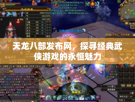 天龙八部发布网，探寻经典武侠游戏的永恒魅力