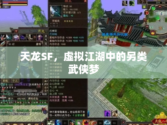天龙SF，虚拟江湖中的另类武侠梦
