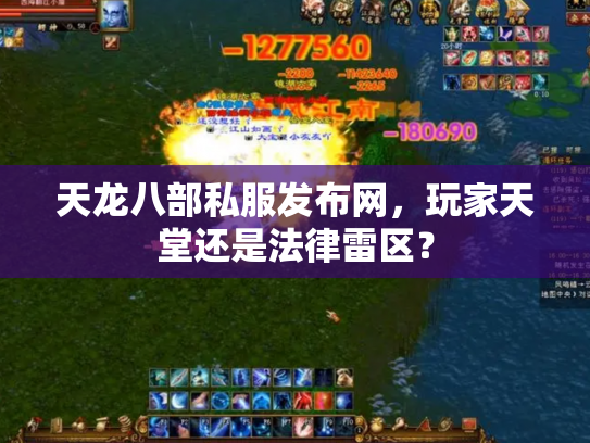 天龙八部私服发布网，玩家天堂还是法律雷区？