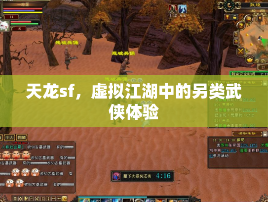 天龙sf，虚拟江湖中的另类武侠体验