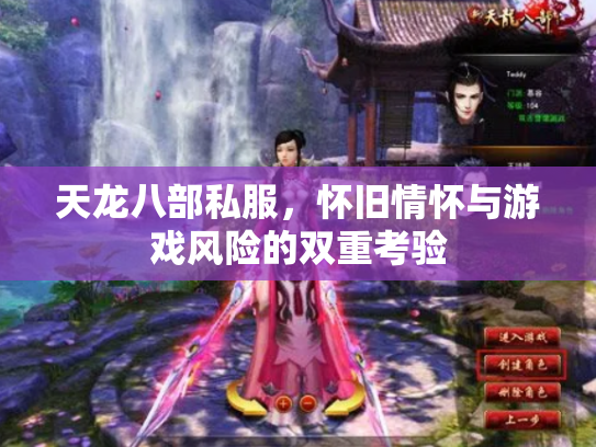 天龙八部私服，怀旧情怀与游戏风险的双重考验