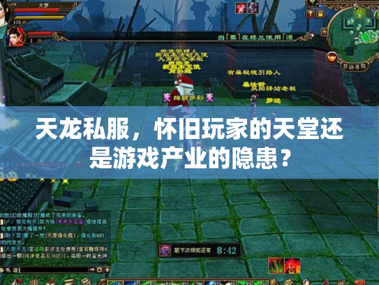 天龙私服，怀旧玩家的天堂还是游戏产业的隐患？