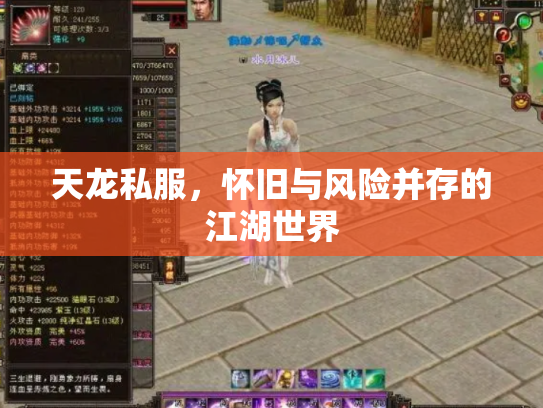 天龙私服，怀旧与风险并存的江湖世界