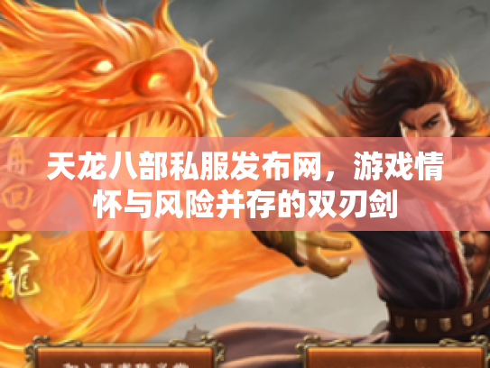 天龙八部私服发布网，游戏情怀与风险并存的双刃剑