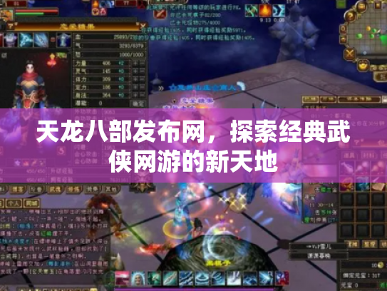 天龙八部发布网，探索经典武侠网游的新天地