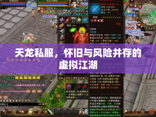 天龙私服，怀旧与风险并存的虚拟江湖