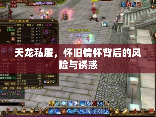 天龙私服，怀旧情怀背后的风险与诱惑