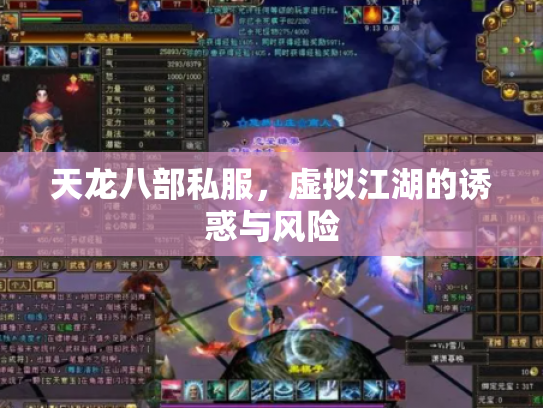 天龙八部私服，虚拟江湖的诱惑与风险