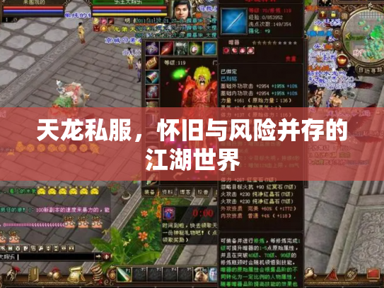 天龙私服，怀旧与风险并存的江湖世界