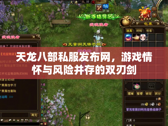 天龙八部私服发布网，游戏情怀与风险并存的双刃剑