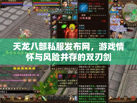 天龙八部私服发布网，游戏情怀与风险并存的双刃剑