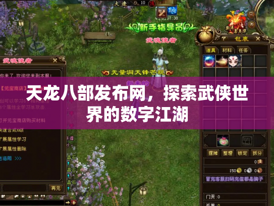 天龙八部发布网，探索武侠世界的数字江湖