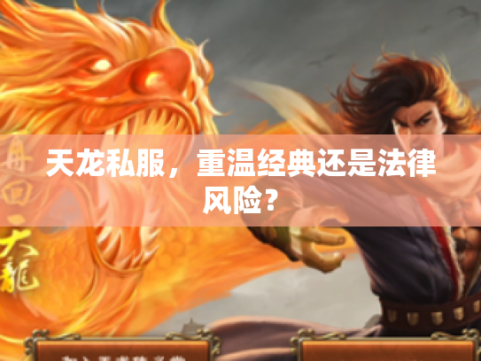 天龙私服，重温经典还是法律风险？