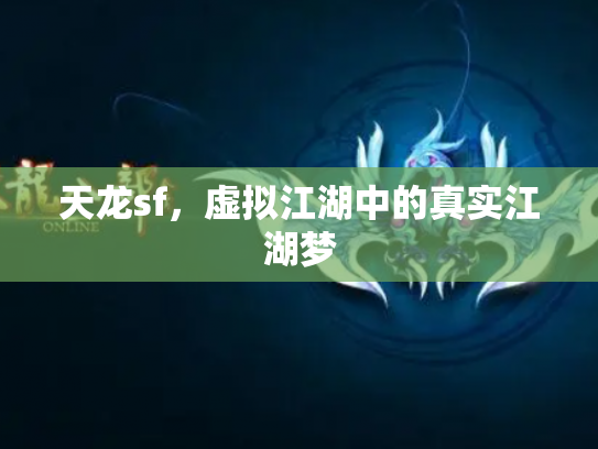 天龙sf，虚拟江湖中的真实江湖梦