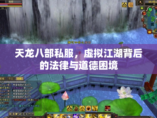 天龙八部私服，虚拟江湖背后的法律与道德困境