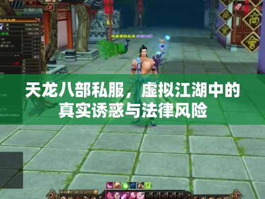 天龙八部私服，虚拟江湖中的真实诱惑与法律风险