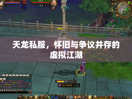 天龙私服，怀旧与争议并存的虚拟江湖