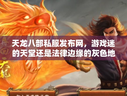 天龙八部私服发布网，游戏迷的天堂还是法律边缘的灰色地带？