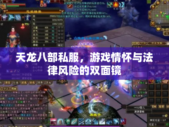 天龙八部私服，游戏情怀与法律风险的双面镜