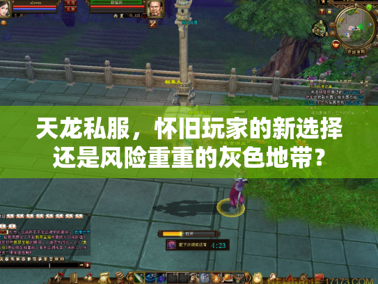 天龙私服，怀旧玩家的新选择还是风险重重的灰色地带？