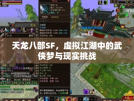 天龙八部SF，虚拟江湖中的武侠梦与现实挑战