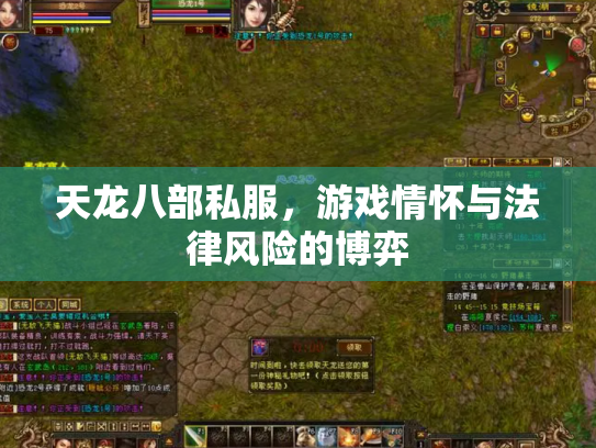 天龙八部私服，游戏情怀与法律风险的博弈