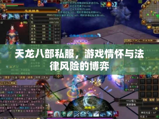 天龙八部私服，游戏情怀与法律风险的博弈
