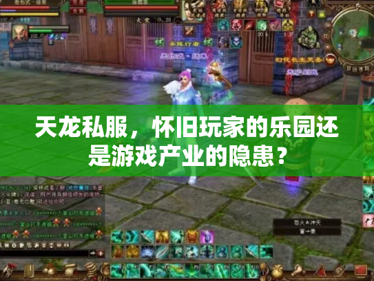 天龙私服，怀旧玩家的乐园还是游戏产业的隐患？