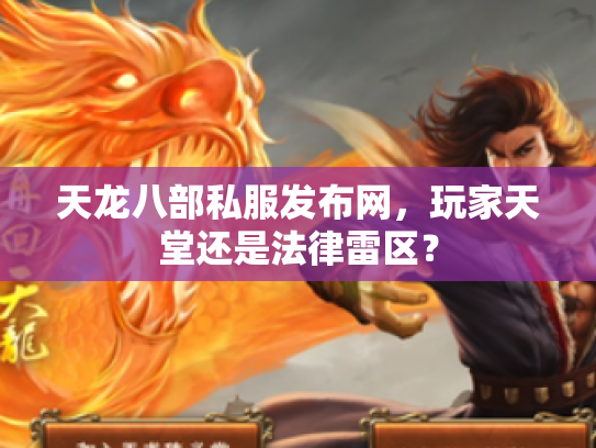 天龙八部私服发布网，玩家天堂还是法律雷区？