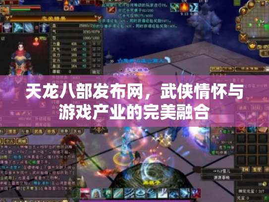 天龙八部发布网，武侠情怀与游戏产业的完美融合