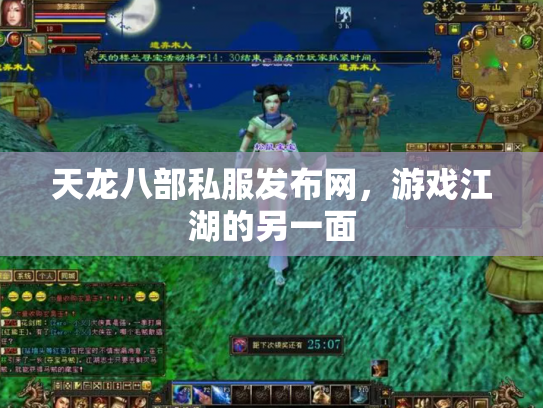 天龙八部私服发布网，游戏江湖的另一面