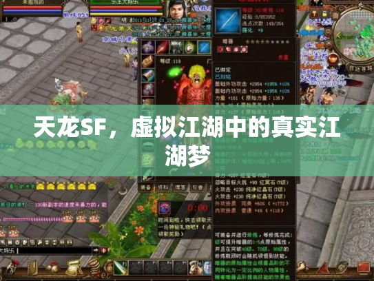天龙SF，虚拟江湖中的真实江湖梦