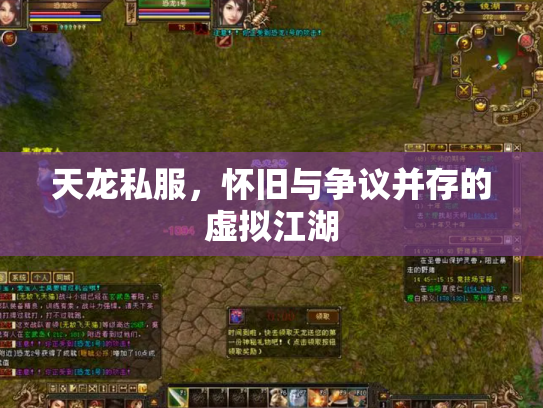 天龙私服，怀旧与争议并存的虚拟江湖