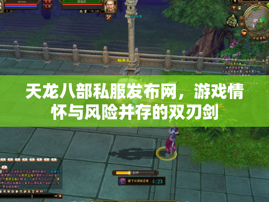 天龙八部私服发布网，游戏情怀与风险并存的双刃剑