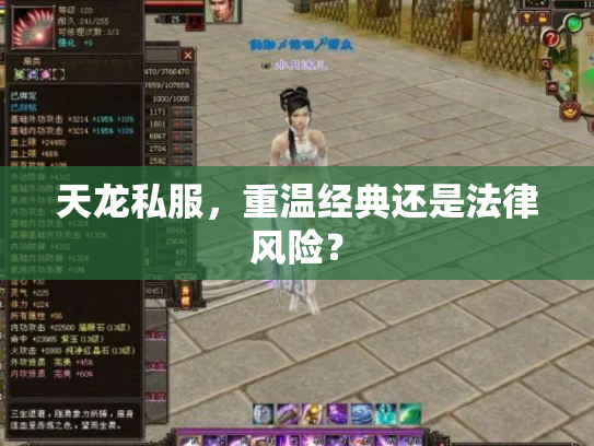 天龙私服，重温经典还是法律风险？