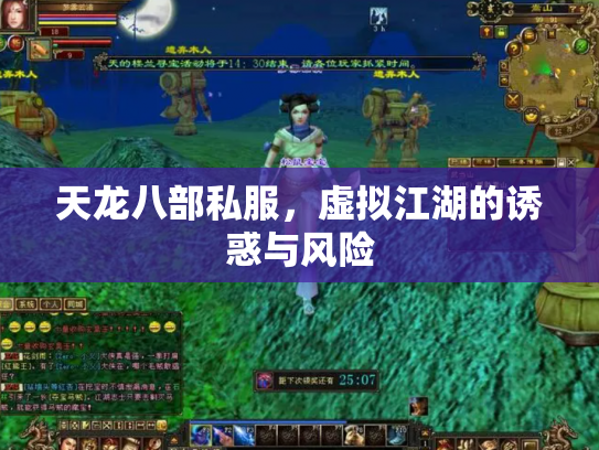 天龙八部私服，虚拟江湖的诱惑与风险