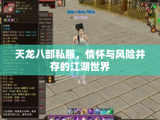 天龙八部私服，情怀与风险并存的江湖世界
