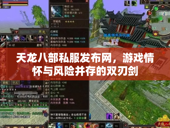 天龙八部私服发布网，游戏情怀与风险并存的双刃剑
