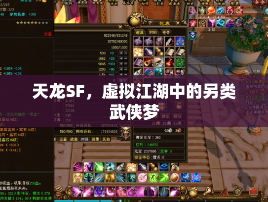 天龙SF，虚拟江湖中的另类武侠梦