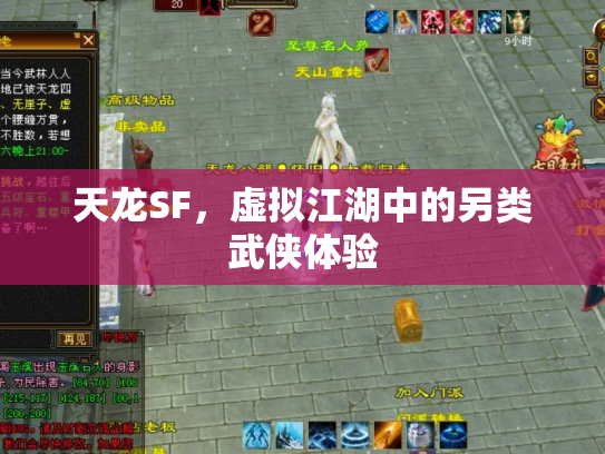天龙SF，虚拟江湖中的另类武侠体验